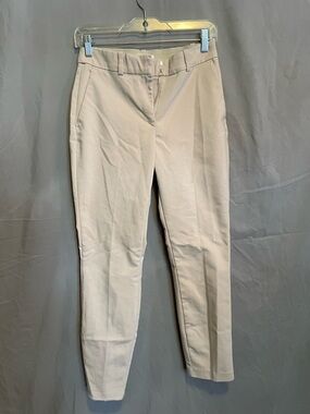 H&M Beige Cropped Ankle Pants